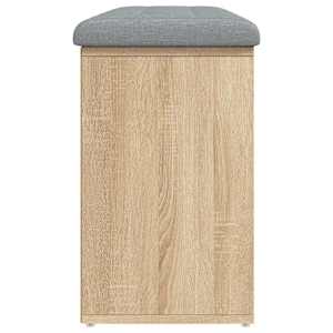 Lavice s botníkem dub sonoma 102 x 32 x 50 cm kompozitní dřevo - obrázek 6