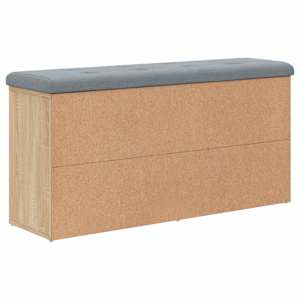 Lavice s botníkem dub sonoma 102 x 32 x 50 cm kompozitní dřevo - obrázek 7