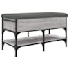 vidaXL jalatsipink, hall Sonoma tamm, 82 x 42 x 45 cm, tehispuit