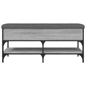 Lavice s botníkem šedá sonoma 102 x 42 x 45 cm kompozitní dřevo - obrázek 7