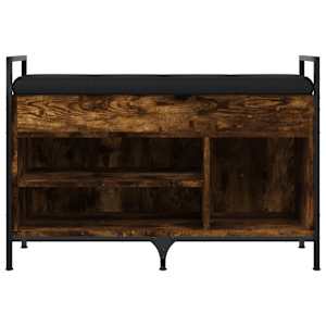 Lavice s botníkem kouřový dub 85,5x32x57,5 cm kompozitní dřevo - obrázek 6