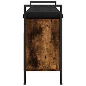 Lavice s botníkem kouřový dub 85,5x32x57,5 cm kompozitní dřevo - obrázek 7