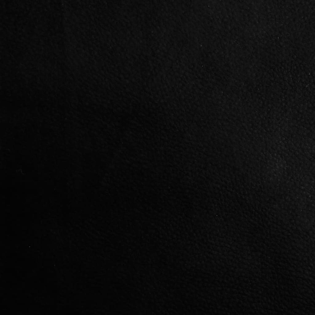  Jedálenská lavica čierna 186x32x45 cm oceľ a umelá koža