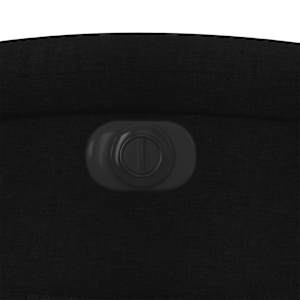 Elektrické zvedací polohovací křeslo černé textil - obrázek 12