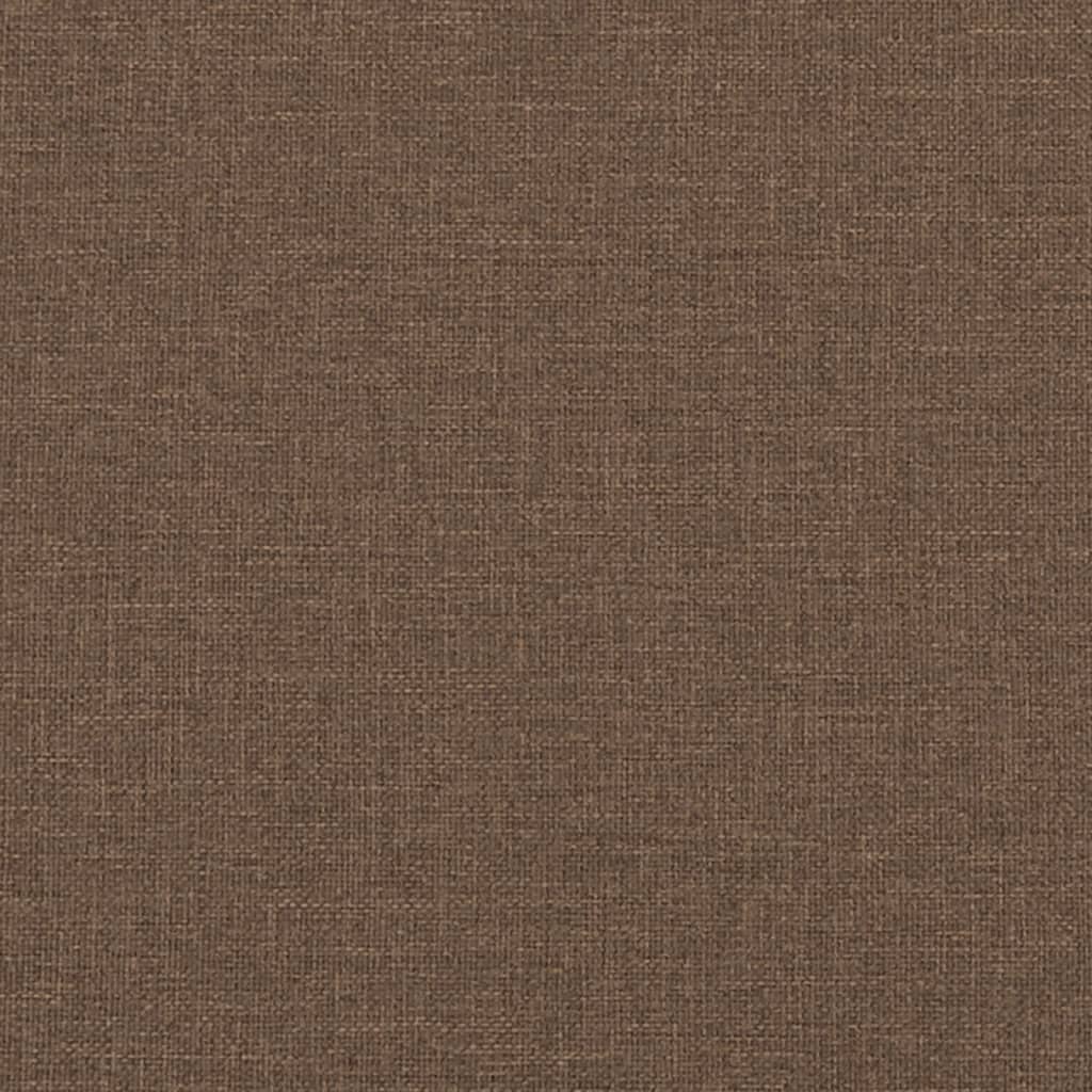 Zvedací masážní polohovací křeslo hnědé textil - obrázek 14