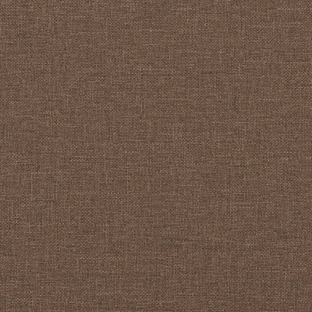 Zvedací masážní polohovací křeslo hnědé textil - obrázek 14