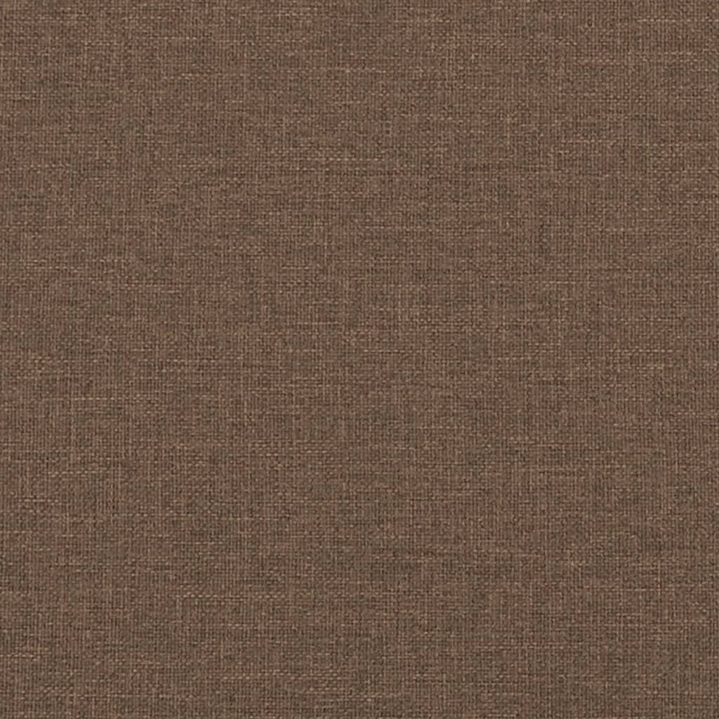Elektrické polohovací křeslo hnědé textil - obrázek 14