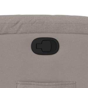 Zvedací polohovací křeslo taupe textil - obrázek 12
