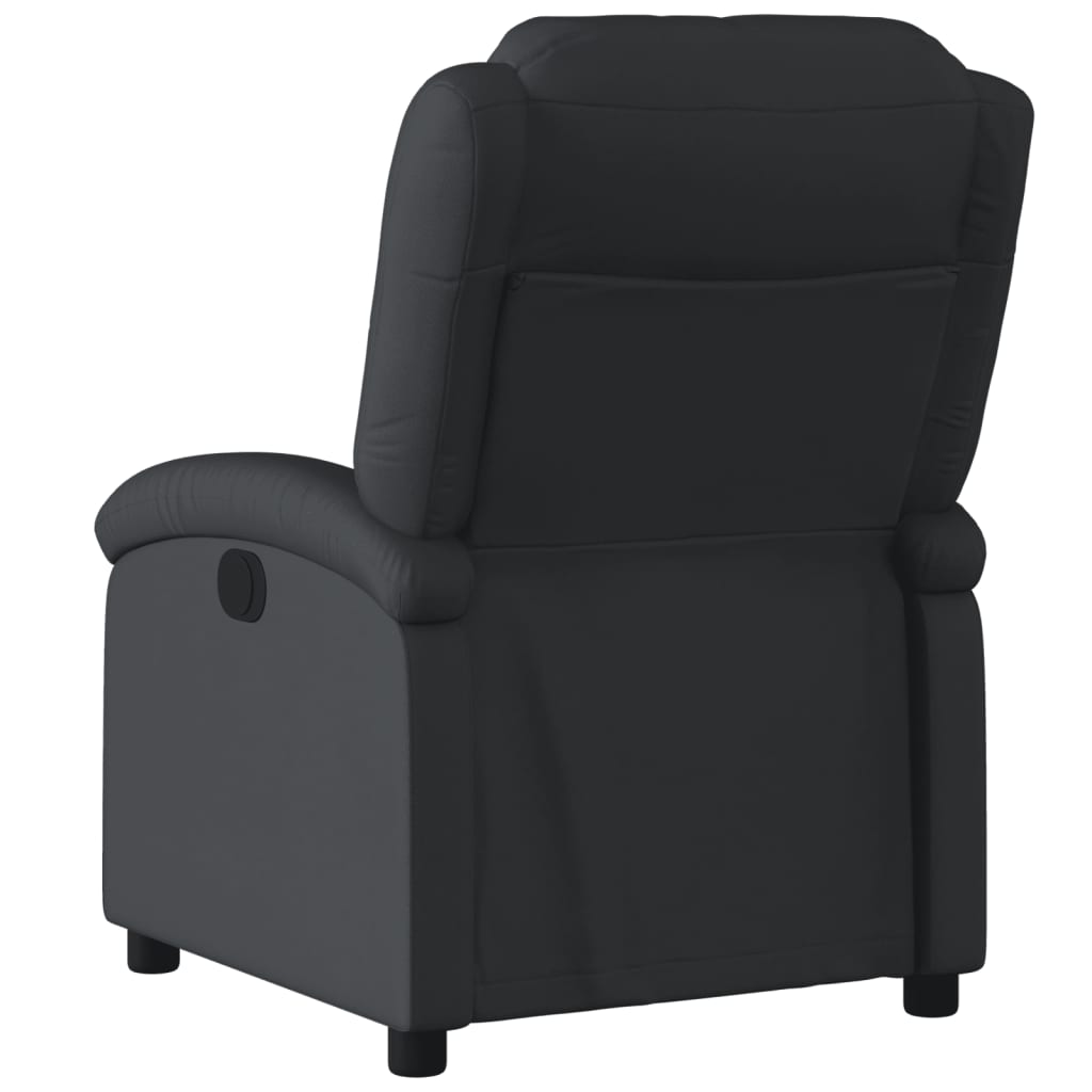 Relaxsessel Echtleder Schwarz vidaXL - Produktbild 2