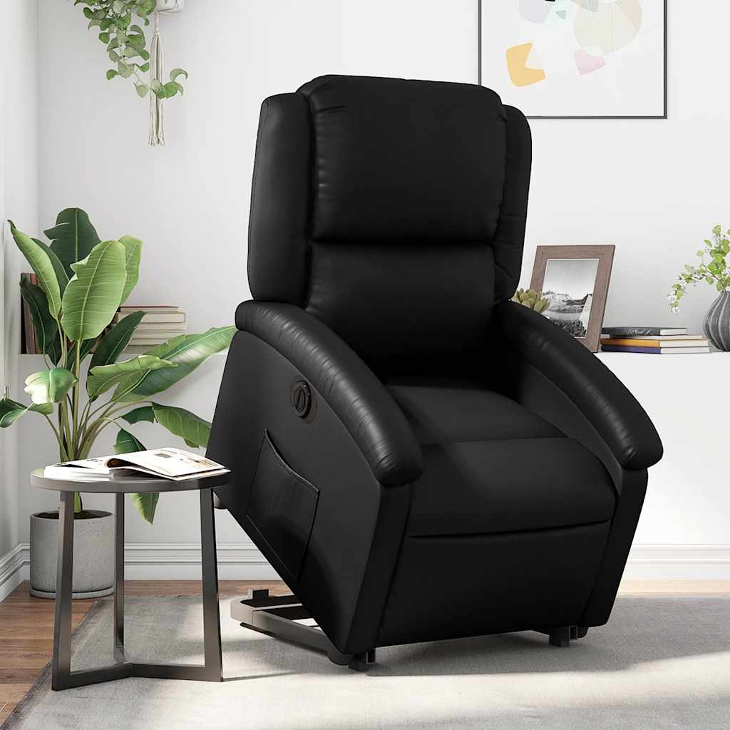 Stand up Recliner Chair Power Lift Reclining Armchair Faux Leather vidaXL - Picture 14 of 48