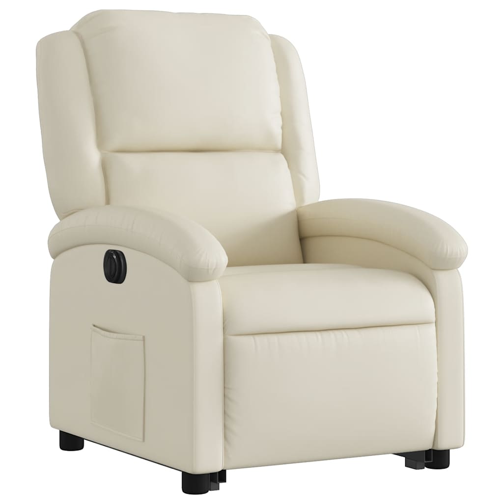 Stand up Recliner Chair Power Lift Reclining Armchair Faux Leather vidaXL - Picture 29 of 48