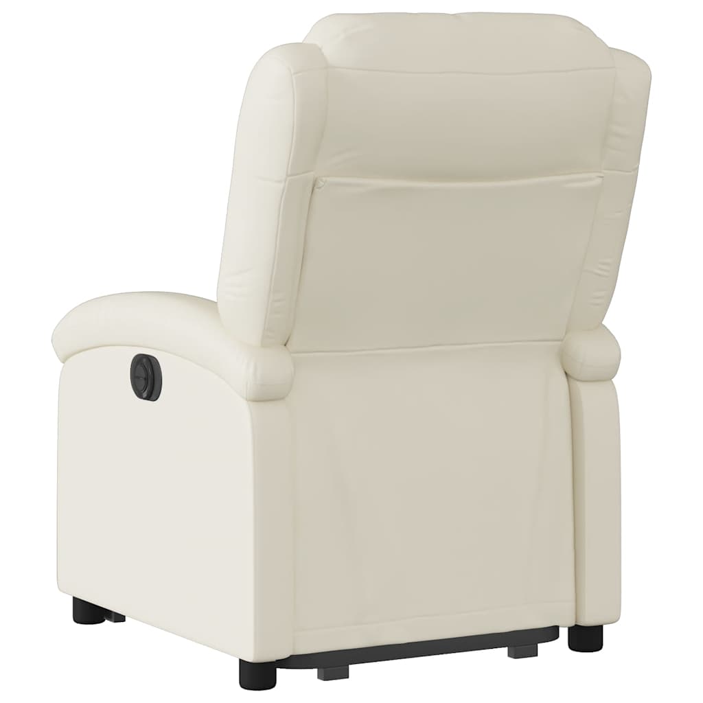 Stand up Recliner Chair Power Lift Reclining Armchair Faux Leather vidaXL - Picture 30 of 48