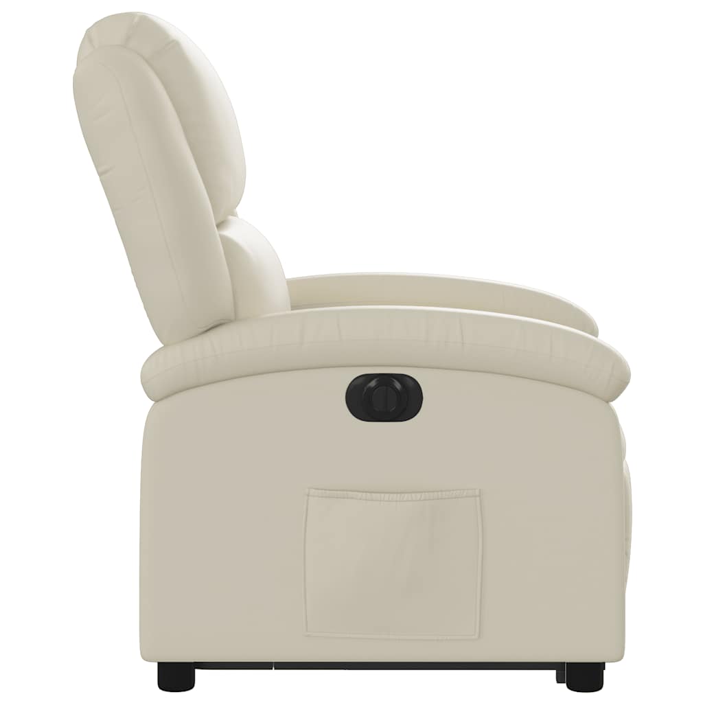 Stand up Recliner Chair Power Lift Reclining Armchair Faux Leather vidaXL - Picture 34 of 48
