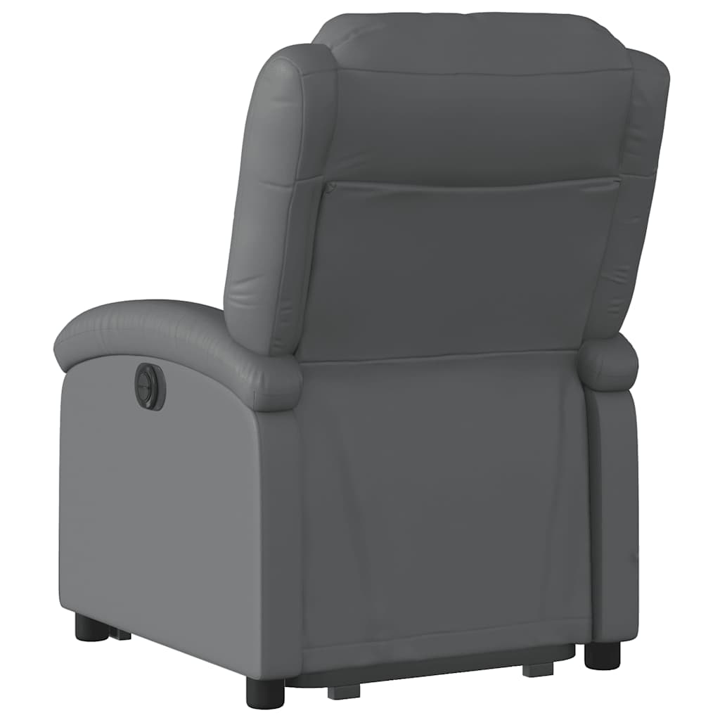 Stand up Recliner Chair Power Lift Reclining Armchair Faux Leather vidaXL - Picture 42 of 48