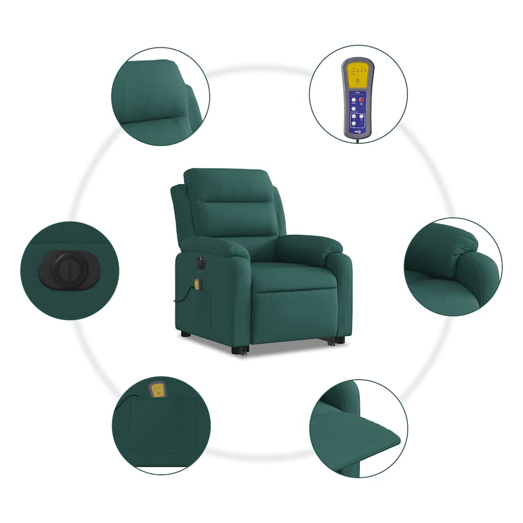 Electric Stand-Up Massage Recliner Chair - Comfy Ergonomic Design vidaXL - Picture 54 of 70
