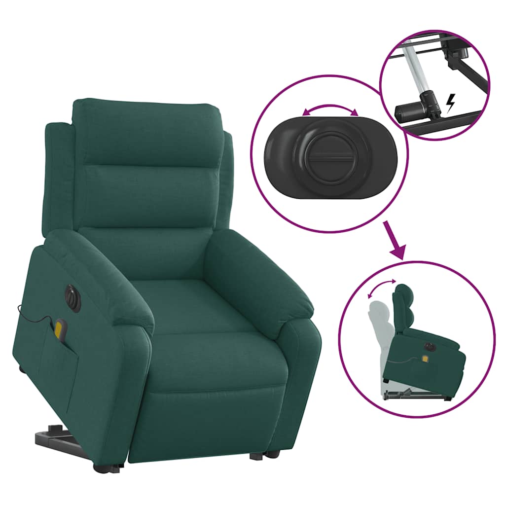 Electric Stand-Up Massage Recliner Chair - Comfy Ergonomic Design vidaXL - Picture 57 of 70