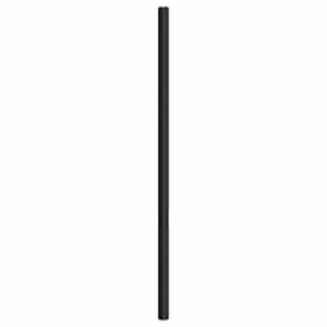 Kovové náhradní čelo postele černé 160 cm - obrázek 4