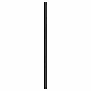Kovové náhradní čelo postele černé 193 cm - obrázek 5