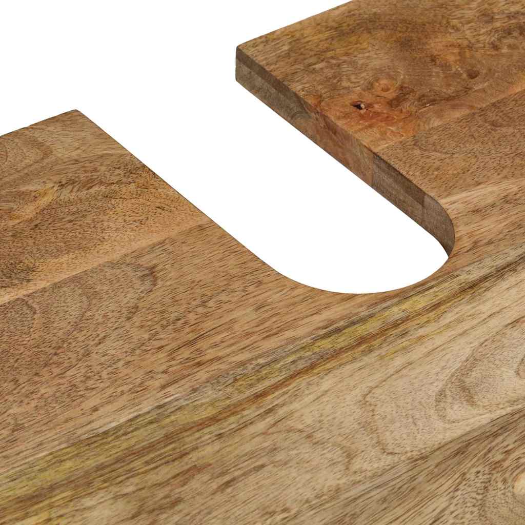 5-delige Badkamermeubelset massief mangohout image 14