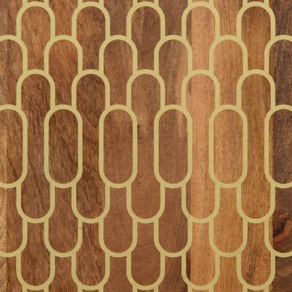 2-delige Badkamermeubelset massief mangohout image 13