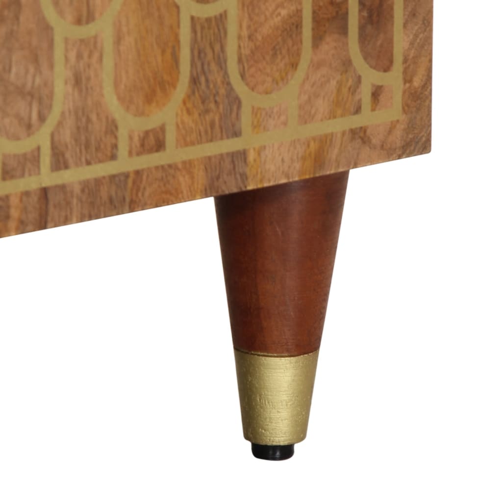 3-delige Badkamermeubelset massief mangohout image 13