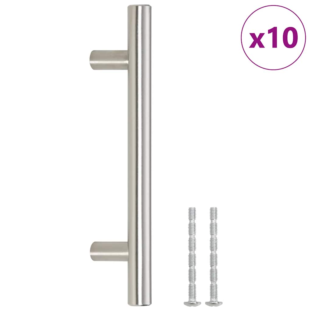 Thumbnail - vidaXL Möbelgriffe 10 Stk. Silbern 96 mm Edelstahl