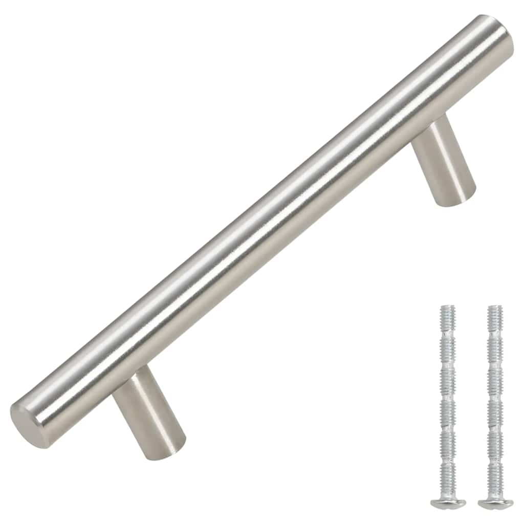 Thumbnail - vidaXL Möbelgriffe 10 Stk. Silbern 96 mm Edelstahl