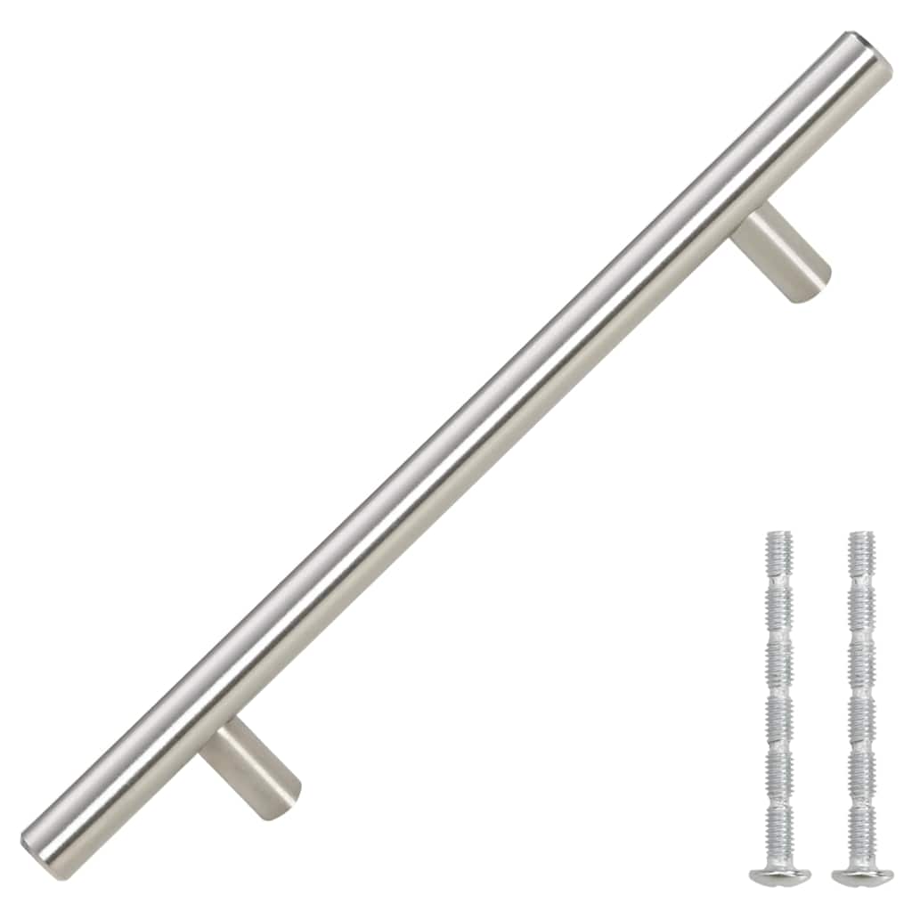 vidaXL Handvatten 10 st 160 mm roestvrij staal zilverkleurig afbeelding
