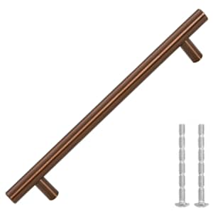 Nábytkové úchytky 10 ks bronzové 160 mm nerezová ocel - obrázek 3