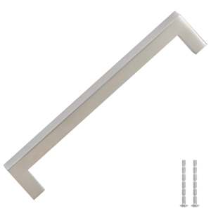 Nábytkové úchytky 10 ks stříbrné 160 mm nerezová ocel - obrázek 3