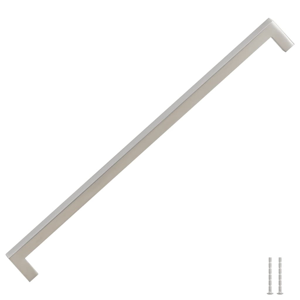 vidaXL Handvatten 5 st 320 mm roestvrij staal zilverkleurig afbeelding