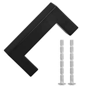 Nábytkové úchytky 10 ks černé 64 mm nerezová ocel - obrázek 3