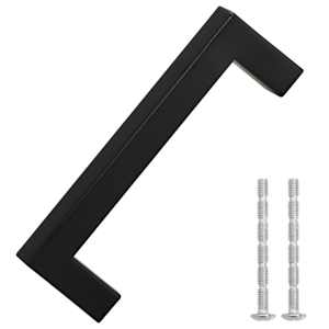 Nábytkové úchytky 10 ks černé 96 mm nerezová ocel - obrázek 3