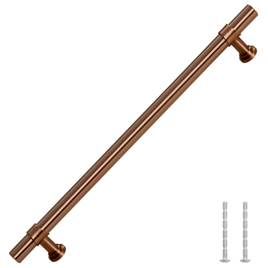 vidaXL Handvatten 5 st 192 mm roestvrij staal bronskleurig afbeelding