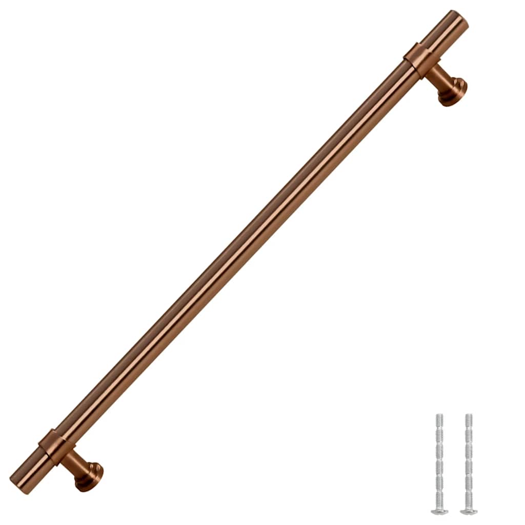 vidaXL Handvatten 5 st 480 mm roestvrij staal bronskleurig afbeelding