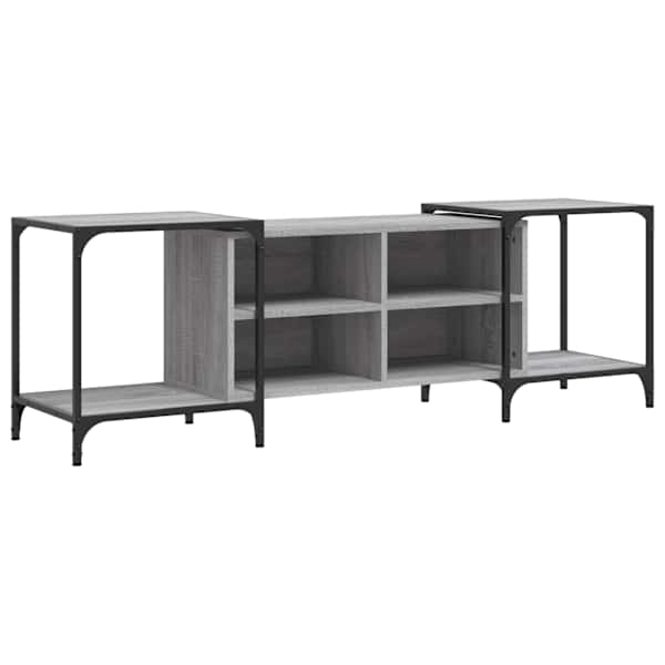 vidaXL telerikapp, hall Sonoma tamm, 153 x 37 x 50 cm, tehispuit