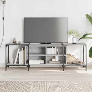TV skříňka šedá sonoma 153 x 37 x 50 cm kompozitní dřevo - obrázek 1