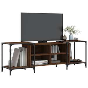 TV skříňka hnědý dub 153 x 37 x 50 cm kompozitní dřevo - obrázek 3