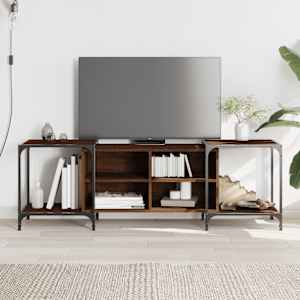 TV skříňka hnědý dub 153 x 37 x 50 cm kompozitní dřevo