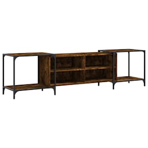 TV skříňka kouřový dub 203 x 37 x 50 cm kompozitní dřevo - obrázek 2