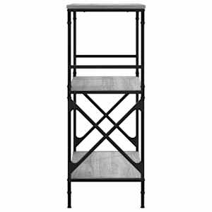 Knihovna se 3 policemi šedá sonoma 59 x 35 x 90,5 cm kompozit - obrázek 5