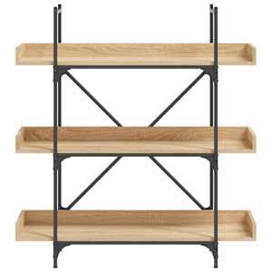 Knihovna se 3 policemi dub sonoma 100 x 33 x 108,5 cm kompozit - obrázek 4