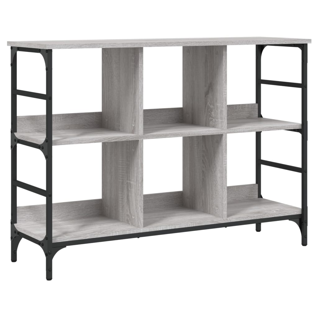 Thumbnail - vidaXL Sideboard Grau Sonoma 102x32x73,5 cm Holzwerkstoff