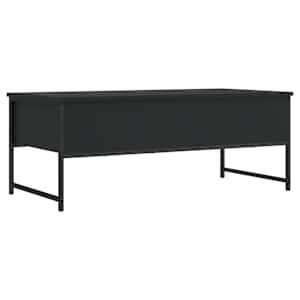 Konferenční stolek černý 101 x 49 x 39,5 cm kompozitní dřevo - obrázek 8