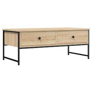 vidaXL kohvilaud, Sonoma tamm, 101 x 49 x 39,5 cm, tehispuit
