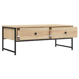 Konferenční stolek dub sonoma 101x49x39,5 cm kompozitní dřevo - obrázek 5