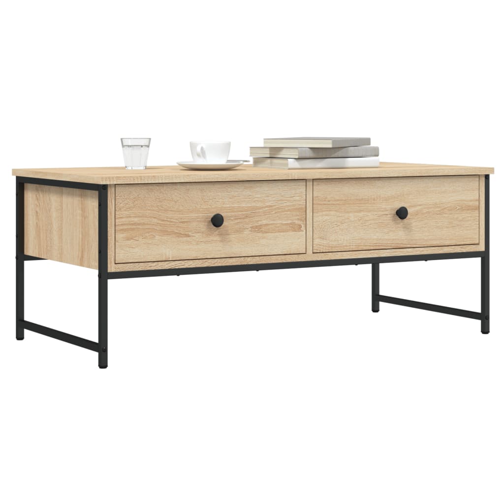 Couchtisch Sonoma-Eiche 101x49x39,5 cm Holzwerkstoff