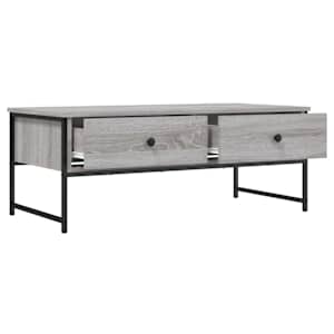 Konferenční stolek šedý sonoma 101x49x39,5 cm kompozitní dřevo - obrázek 5