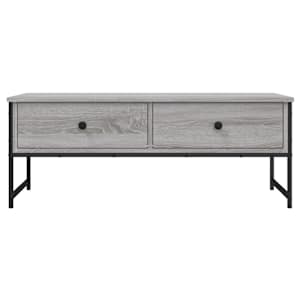 Konferenční stolek šedý sonoma 101x49x39,5 cm kompozitní dřevo - obrázek 6