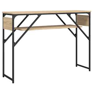 Konzolový stolek s policí dub sonoma 105 x 30 x 75 cm kompozit - obrázek 2